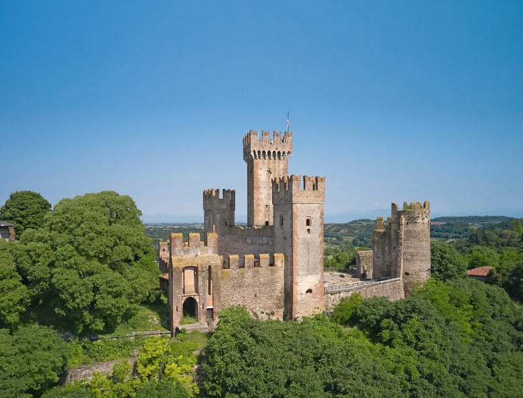 Castello Scaligero di Valeggio Sul Mincio, Italy